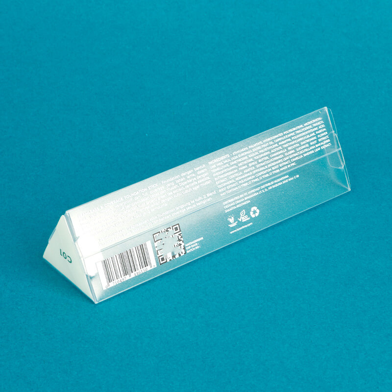 Triangular PP Plastic Box Packaging